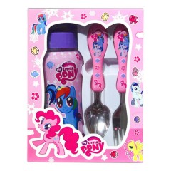 Spoon And Fork Pony Set (PINK) (ONE SIZE)