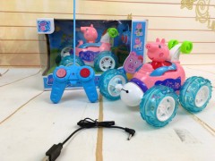 Peppa Pig Toy (BLUE-PINK) (28Ã—20Ã—18 CM)