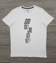 LIVERGY Mens T-Shirt (WHITE) (S - M - L - XL - XXL)