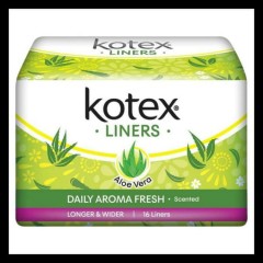 KOTEX Fresh Liner Longer & Wider Aloe Vera (16 S) (MOS)
