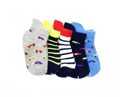 TOM AND DAISY Boys Socks 5 Pcs (AS PHOTO) (0 to 36 Months)