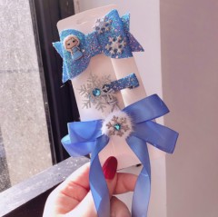 Hair Accessories 3 Pcs (BLUE) (ONE SIZE)