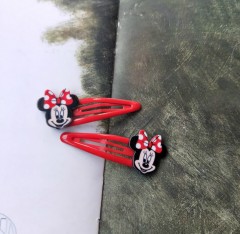 MICKEY MOUSE Hair Accessories (RED) (ONE SIZE)