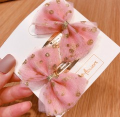 2 Pcs Hair Accessories (PINK) (ONE SIZE)