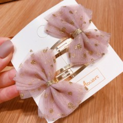 2 Pcs Hair Accessories (PINK) (ONE SIZE)