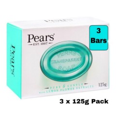 PEARS Ø­ Pure & Gentle Soap With Lemon Flower Extract 3 Pack (CARGO)