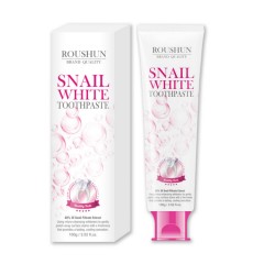 ROUSHUN  Snail White Toothpaste ACTIVATED TEETH WHITENING TOOTHPASTE 100ml (Exp: 01.01.2024) (mos)