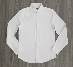 LC WAIKIKI Mens Sleeve Shirt (WHITE) (XS - XL - 3XL)