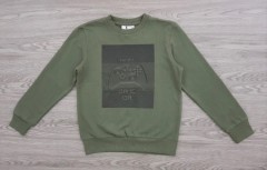 Mens Long Sleeved Shirt (GREEN) (XXS - XS - S - M - L - XL)
