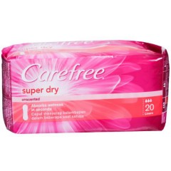 Carefree Super Dry Panty 20  Liners (mos)