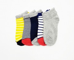 BAROTTI Boys Socks 5 Pcs Pack (AS PHOTO) (5 to 9                Years)