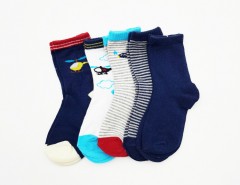 BAROTTI Boys Socks 5 Pcs Pack (RANDOM COLOUR) (24 to 36 Months)