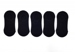 BAROTTI Childrens Socks 5 Pcs Pack (BLACK) (4 to 14 Yeras)