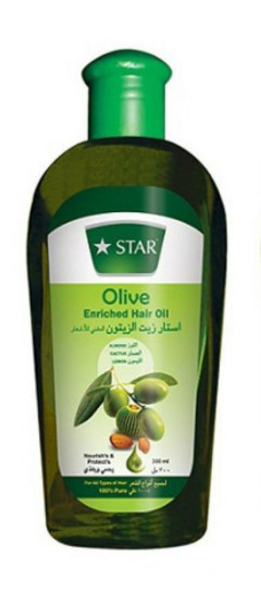 Star Olive Enriched Hair Oil(200ml) (MA) (CARGO)