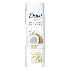 DOVE Nourishing Secrets Restoring Ritual With Coconut Oil And Almond Milk  Body Lotion 250ml (MOS)