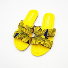 SHAN SHUI Ladies Sandals Shoes (YELLOW) (36 to 41)