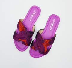 SHAN SHUI Ladies Sandals Shoes (PURPLE) (36 to 41)