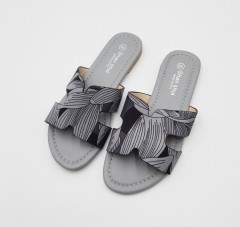 SHAN SHUI Ladies Sandals Shoes (GRAY) (36 to 41)