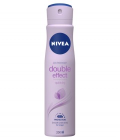 NIVEA Anti-Terspirant  Double Effect Deodorant Spray 48 Hours  250ml (MOS)(CARGO)