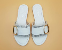 SHAN SHUI Ladies Sandals Shoes (WHITE) (36 to 41)