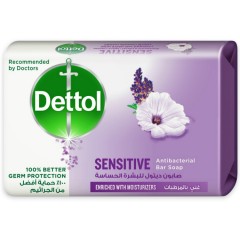 DETTOL  Sensitive Anti-Bacterial Bar Soap 100G (Exp: 09.2022)  (mos)