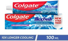 COLGATE Max Fresh Cool Mint Toothpaste 14 x Longer Cooling 100ml (Exp: 09.2023) (MOS)