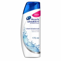 HEAD&SHOULDERS Anti Dandruff Shampoo Clean & Balanced 170ML
