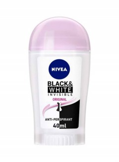 NIVEA Black And White Invisible Original Deodorant 40ml (Exp: 09.2022) (MOS)(CARGO)