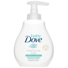 DOVE Baby Sensitive Moisture Fragrance Free Head to Toe Wash 200ml (MOS)(CARGO)
