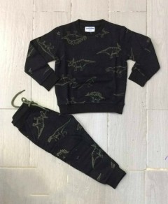 Generic Boys 2 Pcs Pyjama Set (BLACK) (2 to 8 Years)
