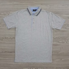 JRC Mens Polo Shirt (GRAY) (S - M - L - XXL - 3XL)