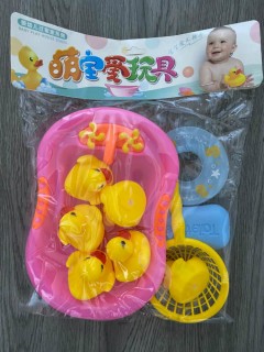 10 PCS Baby Play House Series Toy Set (PINK - YELLOW) (23.5 Ã— 29)