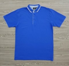 JRC Mens Polo Shirt (BLUE) (L - XL - XXL - 3XL)
