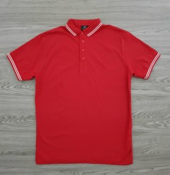 JRC Mens Polo Shirt (RED) (M - L - XL - XXL -3XL)
