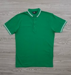 JRC Mens Polo Shirt (GREEN) (M - L - XL - XXL) 