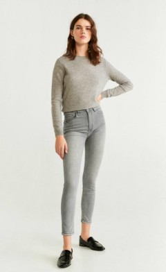 MANGO Ladies Jeans (GRAY) (32 to 44)