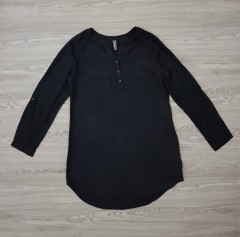 MULTIBLU Ladies Blouse (BLACK) (38 to 46 EURO)