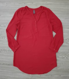 MULTIBLU Ladies Blouse (RED) (36 to 44 EURO)