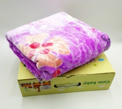 CUTE BABY Baby Blanket (PURPLE) (100 / 125 CM)