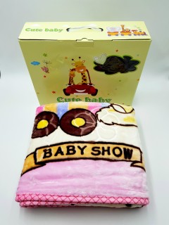 CUTE BABY Baby Blanket (PINK) (100 / 125 CM)