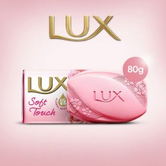 Lux Soft Touch Soap With French Rose & Almond Oil (80g) (MA)