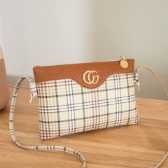 Ladies Hand_bags (GRAY - BROWN) (Os) (ARC)