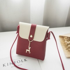 Ladies Hand_bags (RED - WHITE) (Os) (ARC)