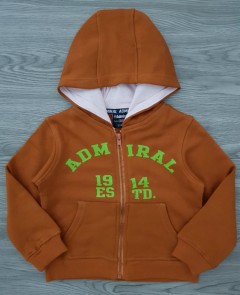 ADMIRAL Boys Hoody (BROWN) (2 to 6 Years)