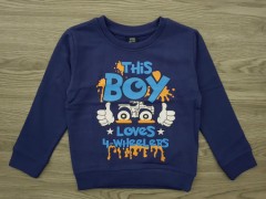 KIKI AND KOKO Boys Sweat Shirt (BLUE) (1 to 7 Years)