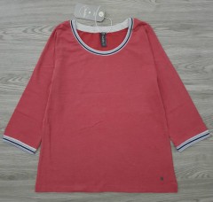 MULTIBLU Ladies Long Sleeved Shirt (PINK) (S - M - L - XL - XXL)