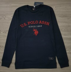 U.S.POLO ASSN Mens Sweater (BLACK) (S - M - L - XL)