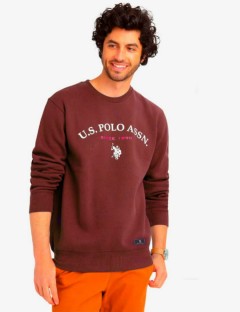U.S.POLO ASSN Mens Sweater (MAROON) (S - M - L - XL)