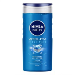 NIVEA MEN Men Vitality Fresh Shower Gel 250ML (MOS) (CARGO)