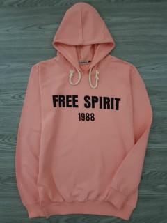 HAZARD Ladies Turkey Sweatshirt Printed Hoodie (PINK) (S - M - L - XL)
